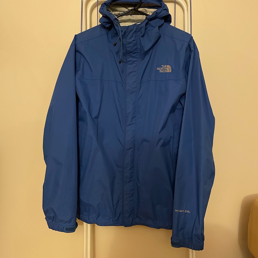 The North Face Large Men's Blue Hyvent Windbreaker